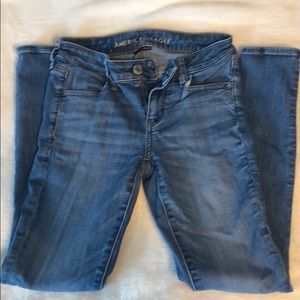 Dark blue skinny jeans